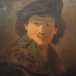 408 9565 OIL PAINTING